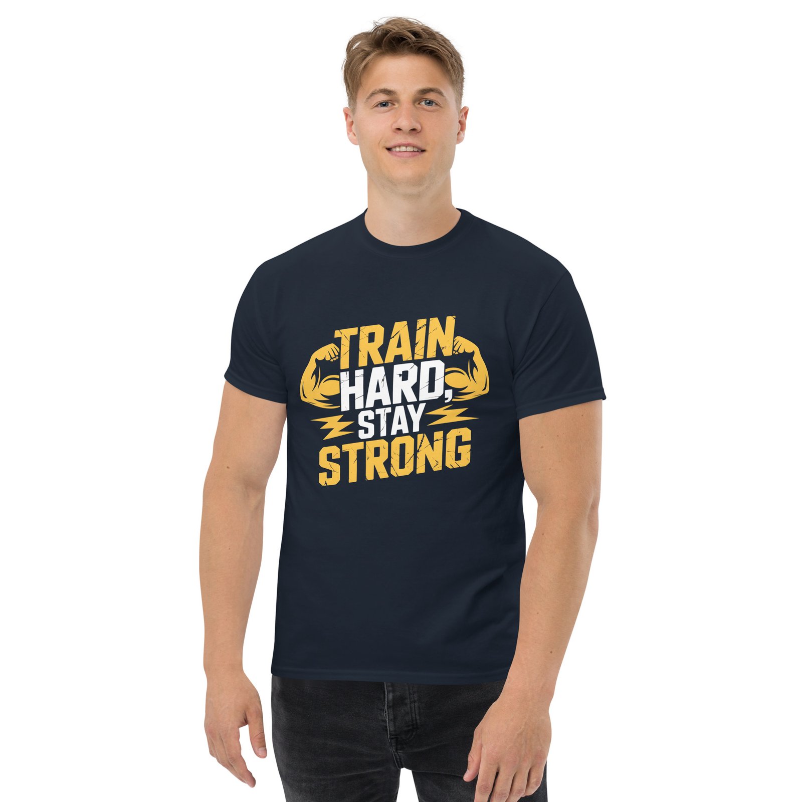 Train Hard, Stay Strong classic tee - Image 2