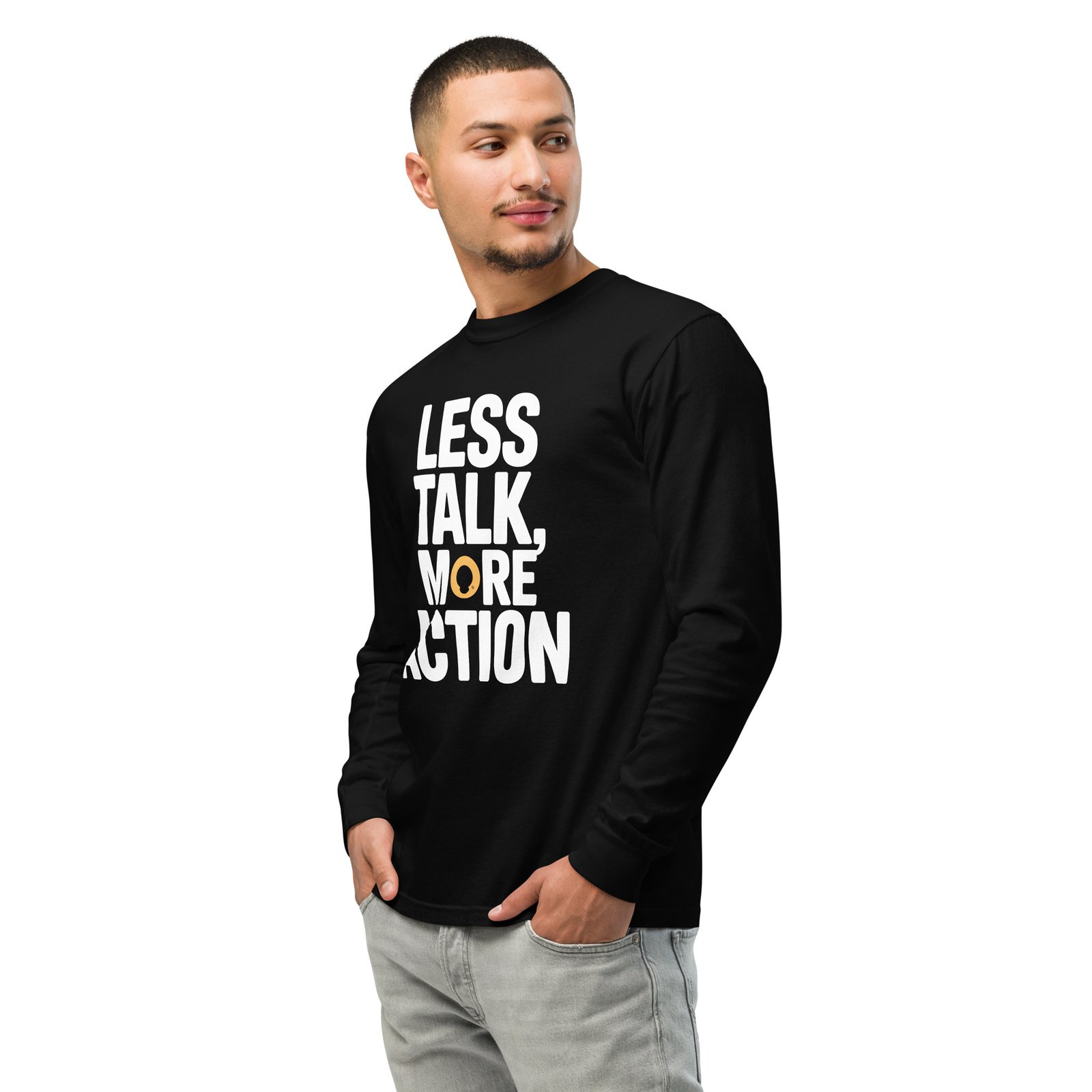 Less talk More Action long-sleeve shirt