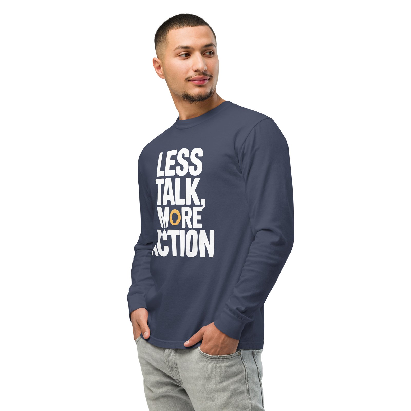 Less talk More Action long-sleeve shirt - Image 2